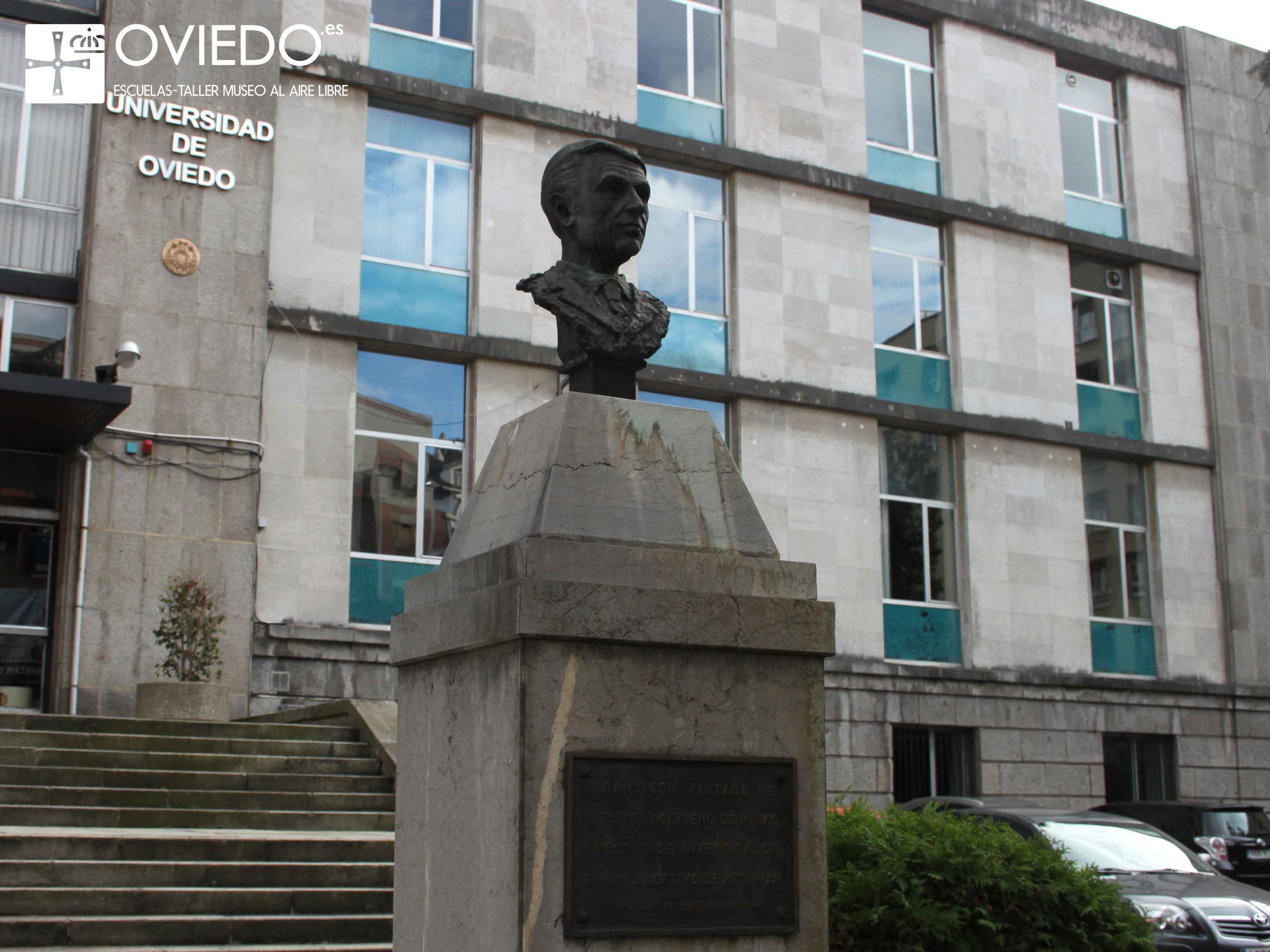 Escultura Francisco Pintado de Fe